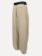 Stewart geplooide broek sand - Les Soeurs