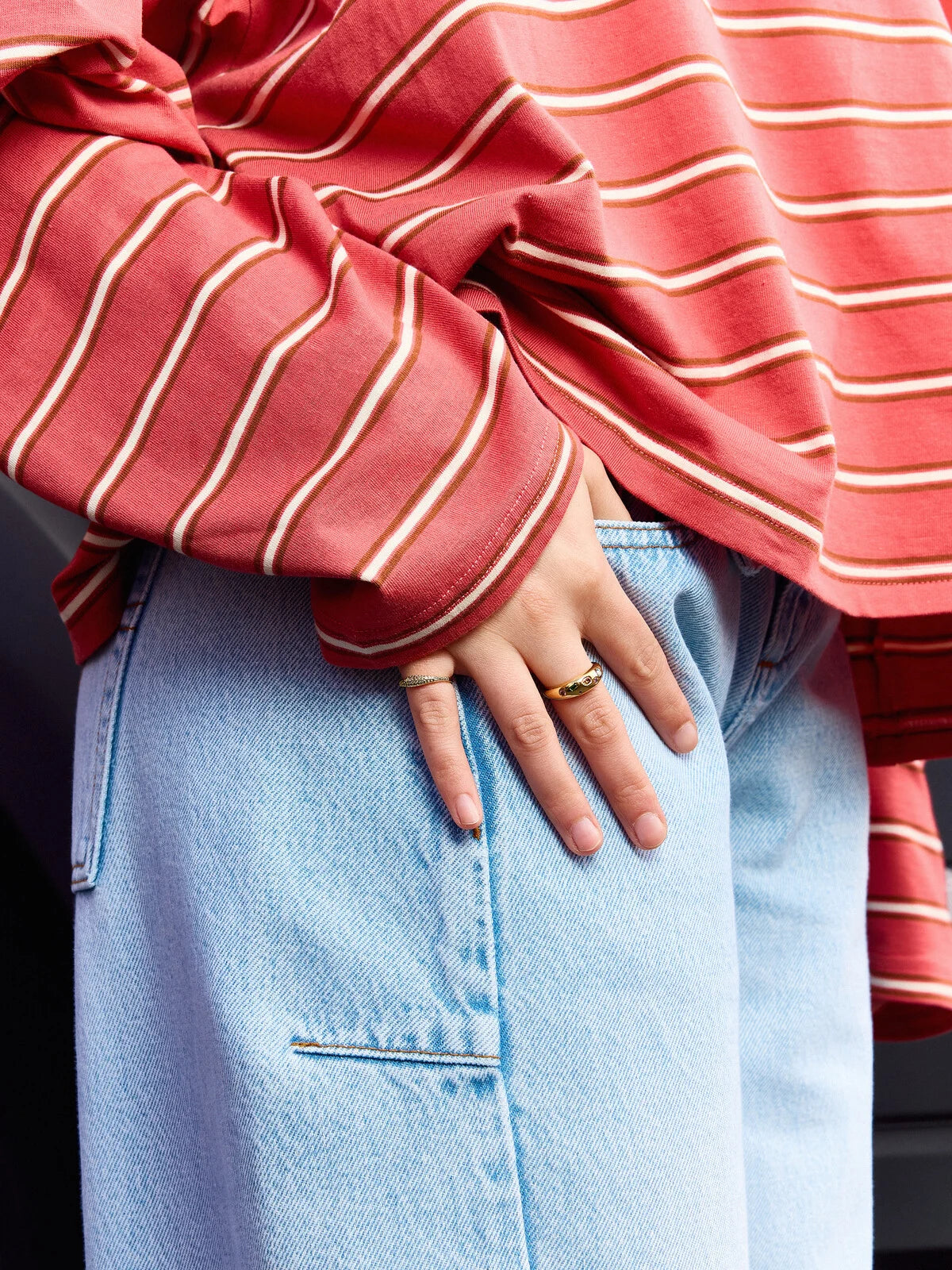 Grace longsleeve coral - Les Soeurs