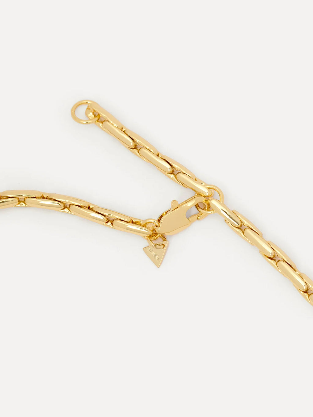 Rana linked snake ketting goud - Les Soeurs