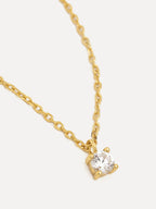 Romee fijne ketting strass - Les Soeurs