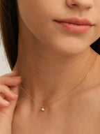 Romee fijne ketting strass - Les Soeurs