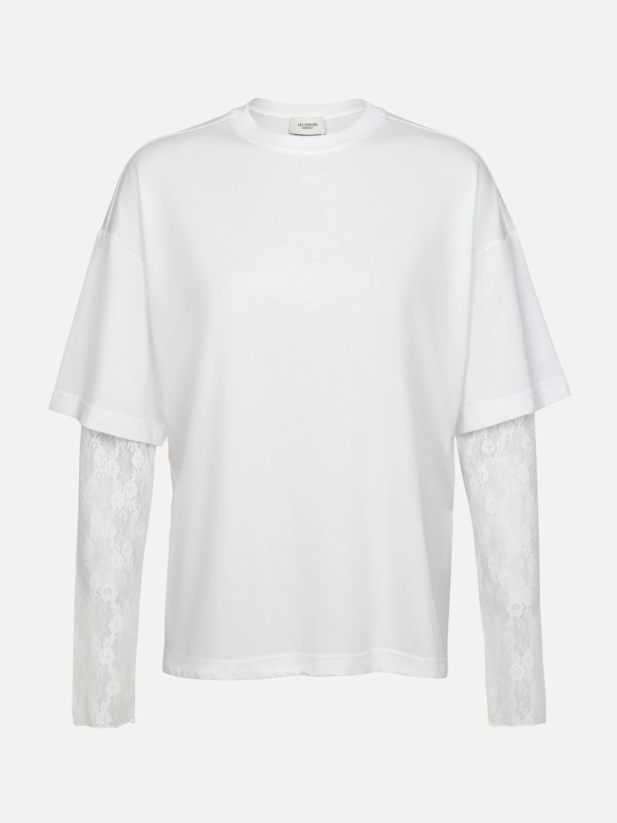 Leonardo T-shirt wit - Les Soeurs