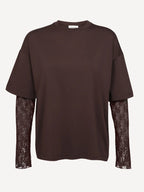 Leonardo T-shirt bruin - Les Soeurs