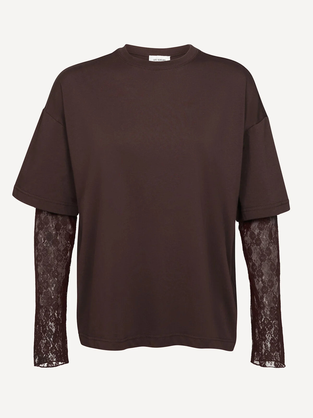 Leonardo T-shirt bruin - Les Soeurs