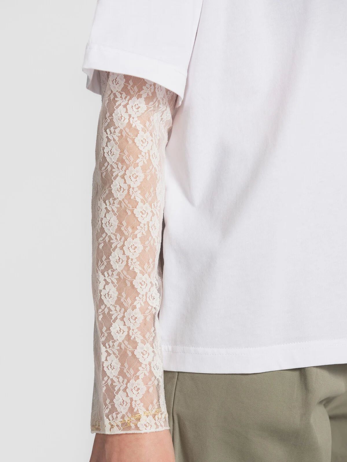 Leonardo T-shirt wit - Les Soeurs