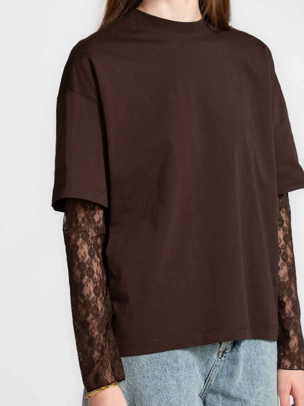 Leonardo T-shirt bruin - Les Soeurs
