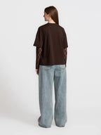 Leonardo T-shirt bruin - Les Soeurs