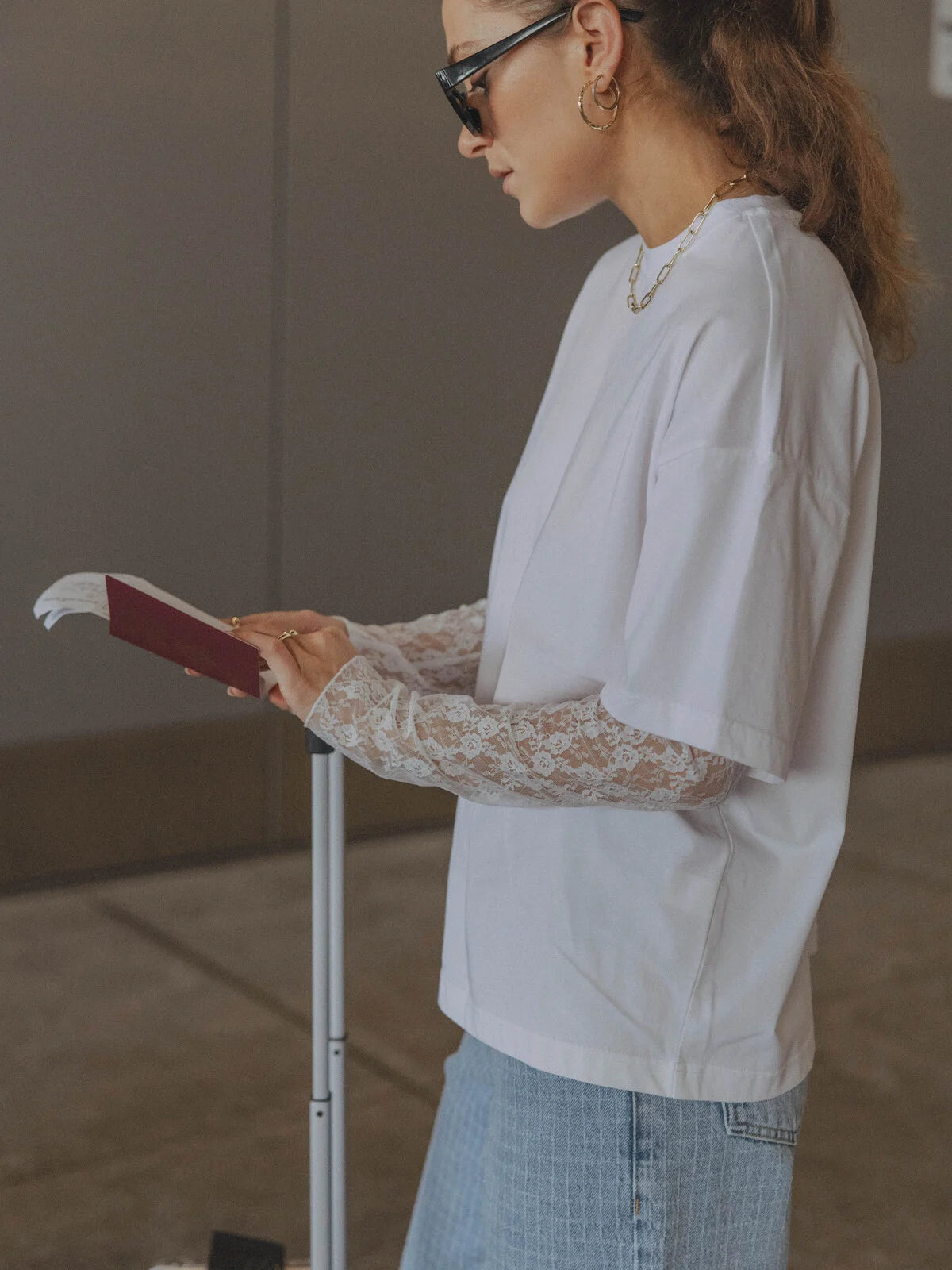 Leonardo T-shirt wit - Les Soeurs