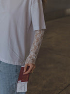 Leonardo T-shirt wit - Les Soeurs