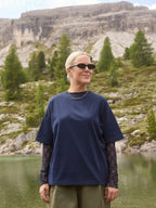 Leonardo T-shirt navy - Les Soeurs