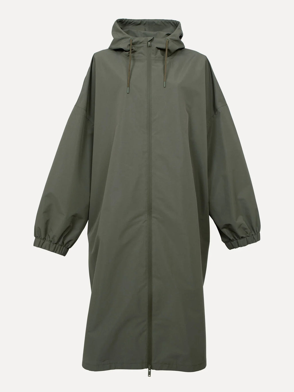 Colbert lange regenjas khaki - Les Soeurs