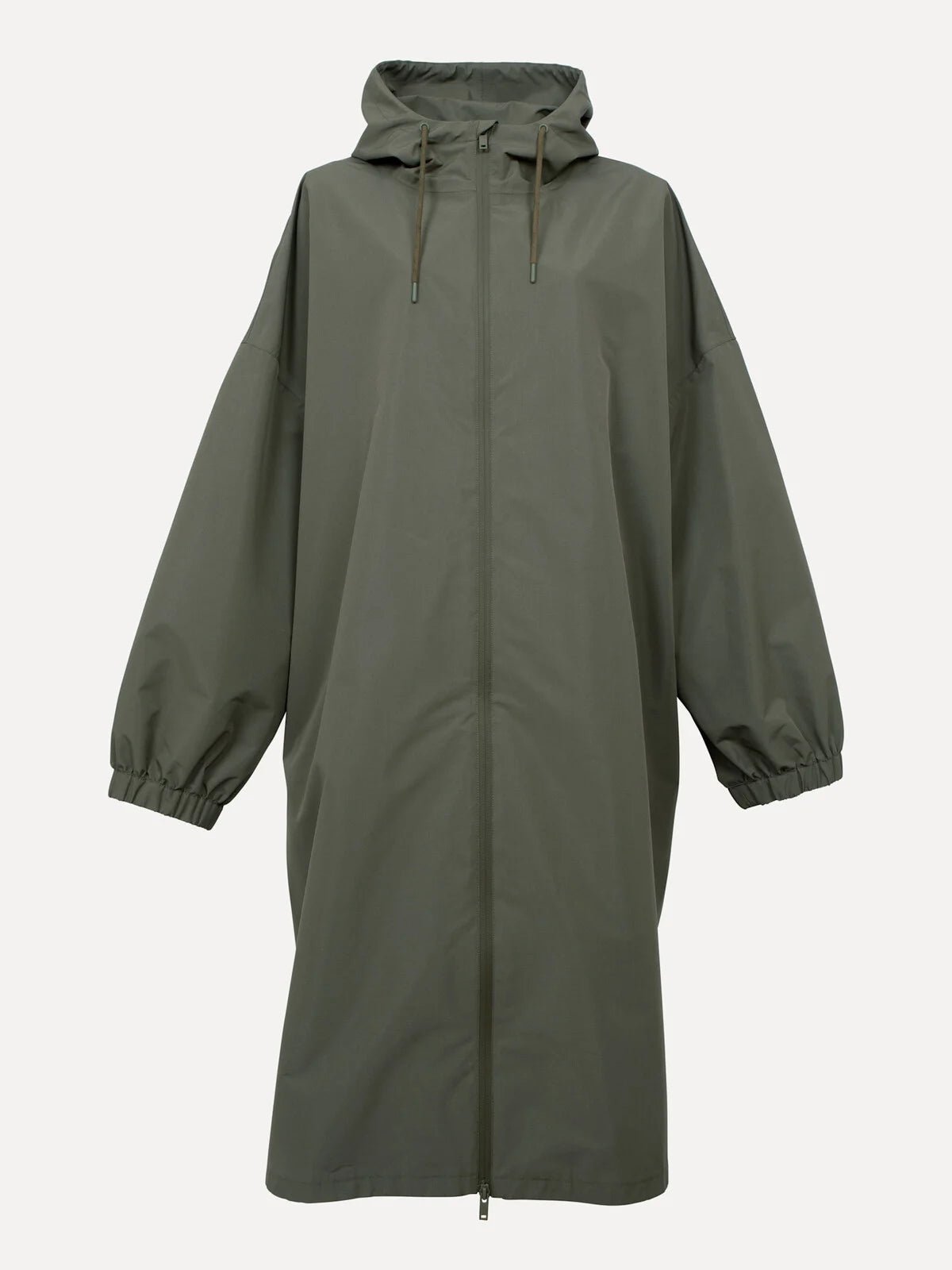 Colbert lange regenjas khaki - Les Soeurs