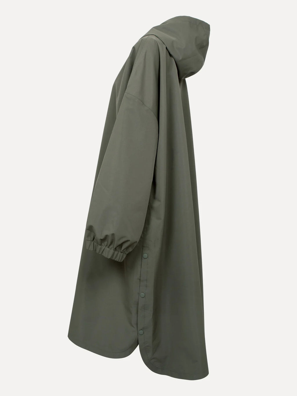 Colbert lange regenjas khaki - Les Soeurs