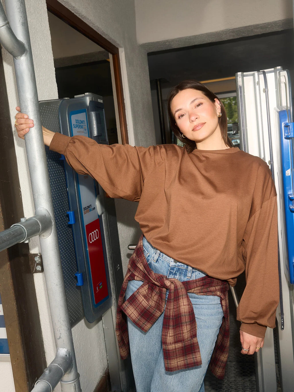 Kelly longsleeve camel  - Les Soeurs