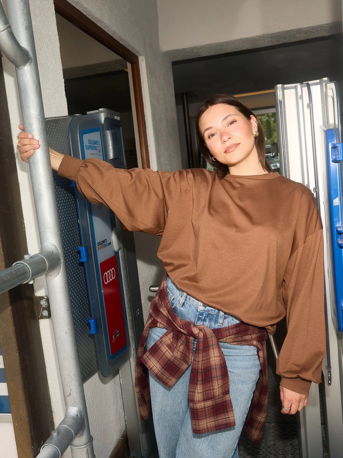 Kelly longsleeve camel  - Les Soeurs