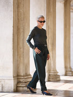 Loes longsleeve mesh forest - Les Soeurs