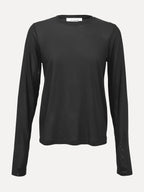 Loes longsleeve mesh black - Les Soeurs