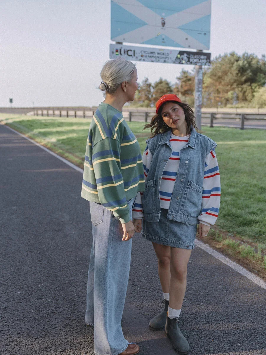 Meo mouwloos jeansvest - Les Soeurs