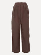Taylor nylon broek espresso - Les Soeurs
