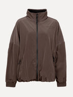 Ingrid nylon jacket  espresso - Les Soeurs
