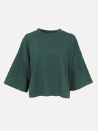 Cary shortsleeve sweater forest - Les Soeurs