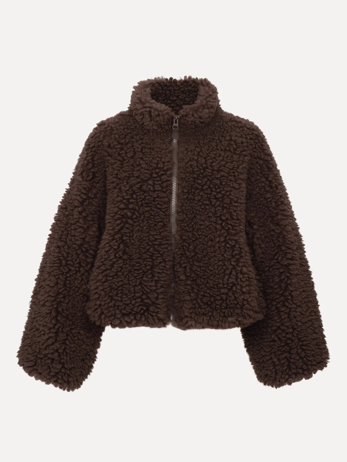 Turner teddy vest brown - Les Soeurs