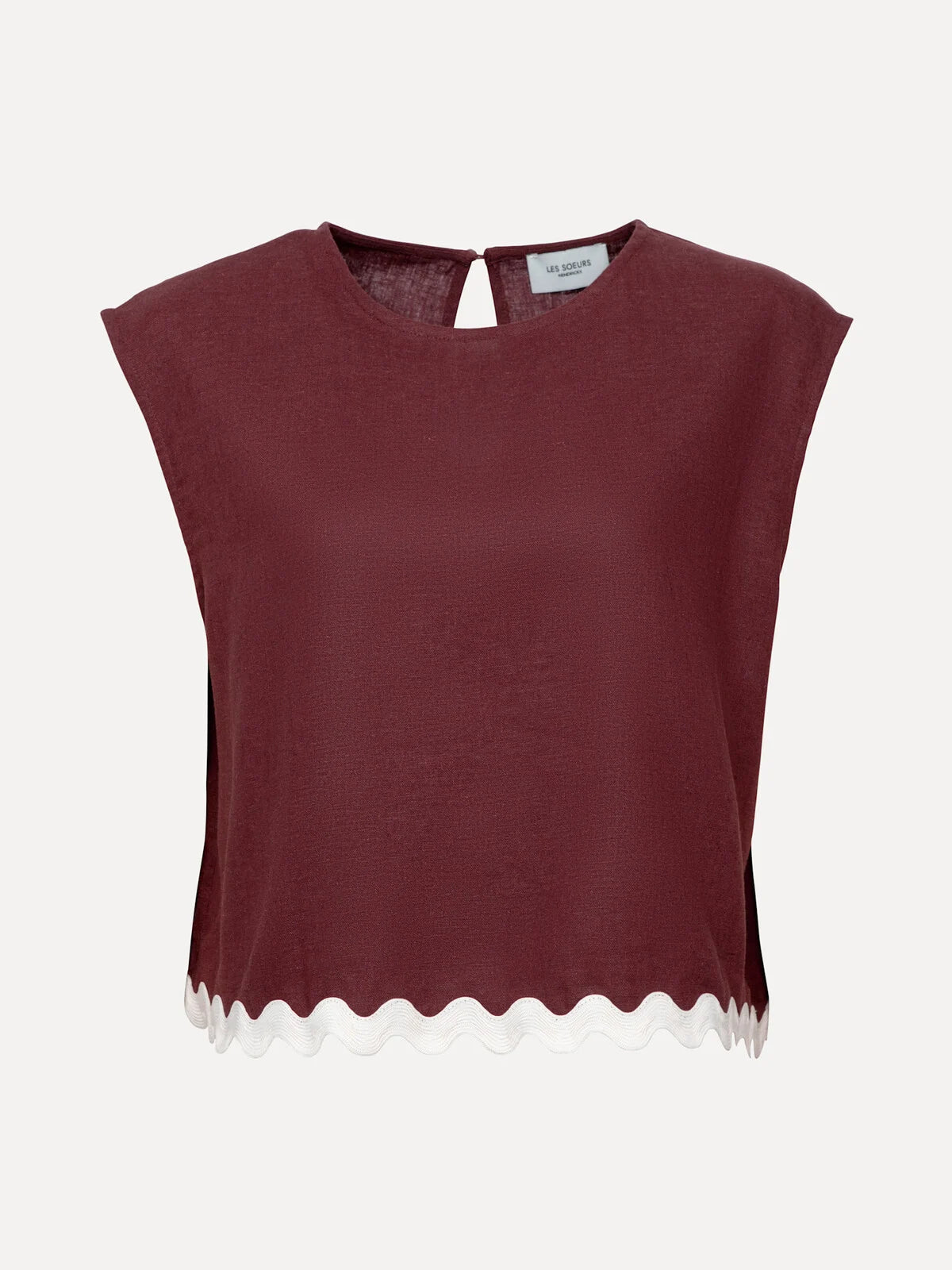 Aurelie top bordeaux - Les Soeurs