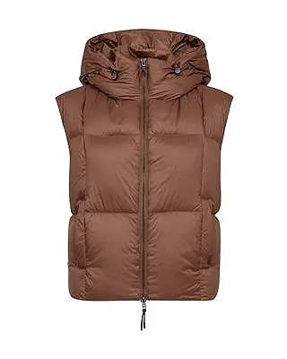 Kiara Tally down vest brown - Mos Mosh