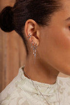 Ear game ear cuff met mini organische vorm