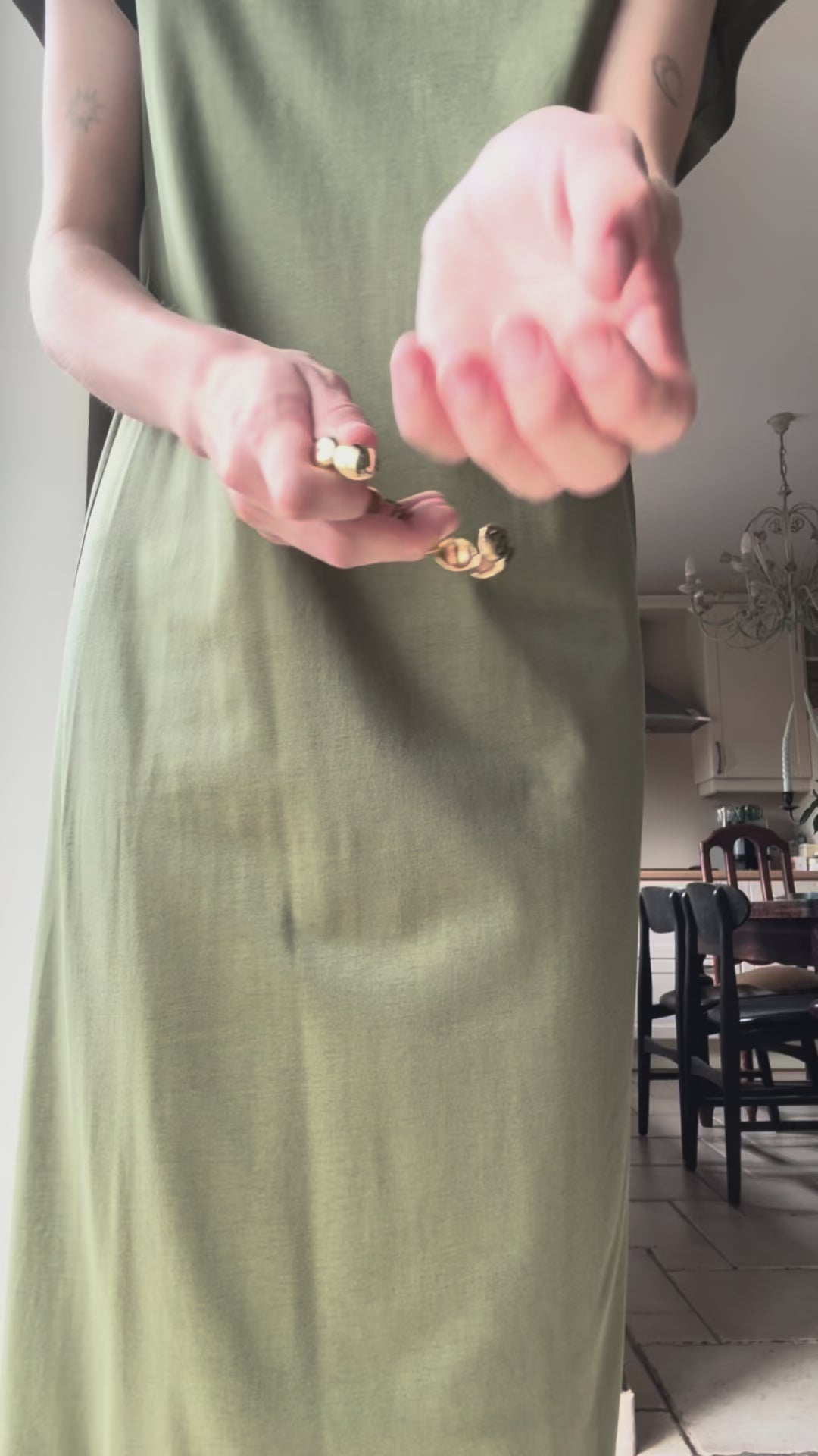 Ciao statement oorhangers met zonnebloem - My Jewellery