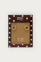 Bold oorringen chubby mini - My Jewellery