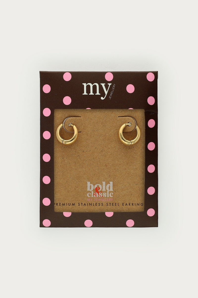 Bold oorringen chubby mini - My Jewellery