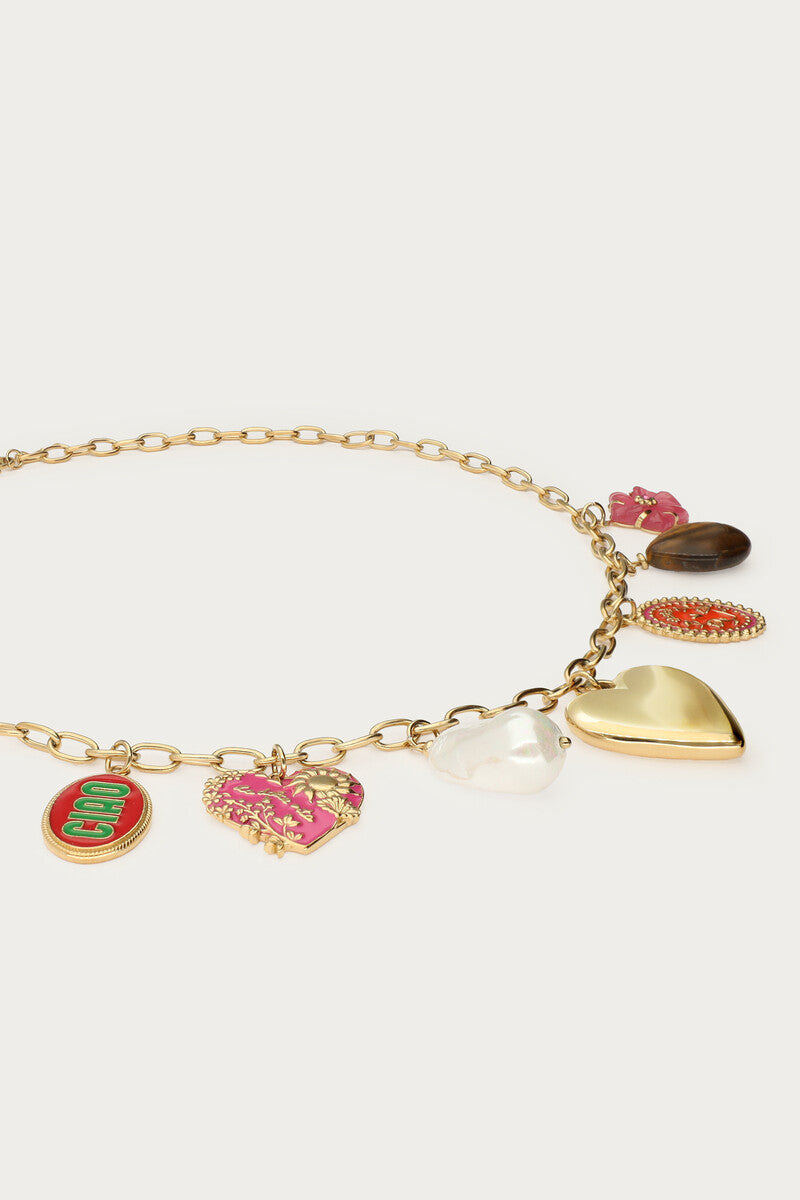 Ciao schakelketting met bedels