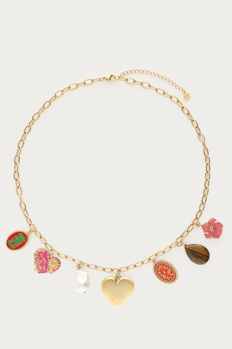 Ciao schakelketting met bedels