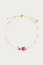 Enkelband met multikleur vis - My Jewellery