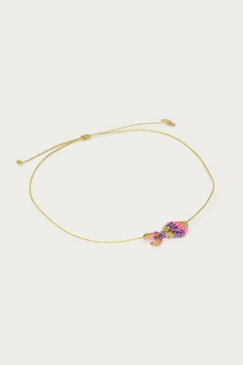 Enkelband met multikleur vis - My Jewellery