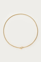 Basic schakelketting met slotje - My Jewellery