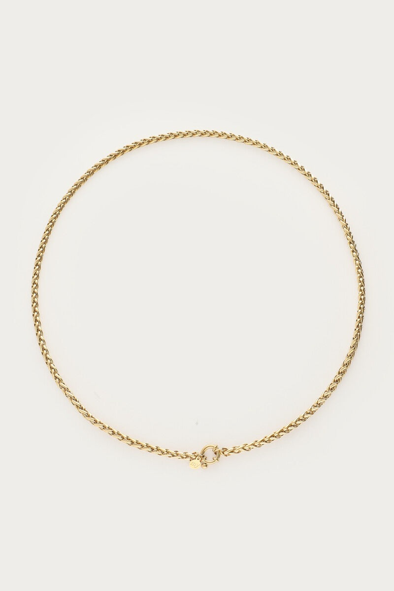 Basic schakelketting met slotje - My Jewellery