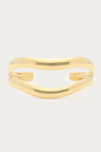 Bold bangle dubbele swirl armband - My Jewellery