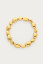 Bold elastieken armband met ovalen kralen - My Jewellery