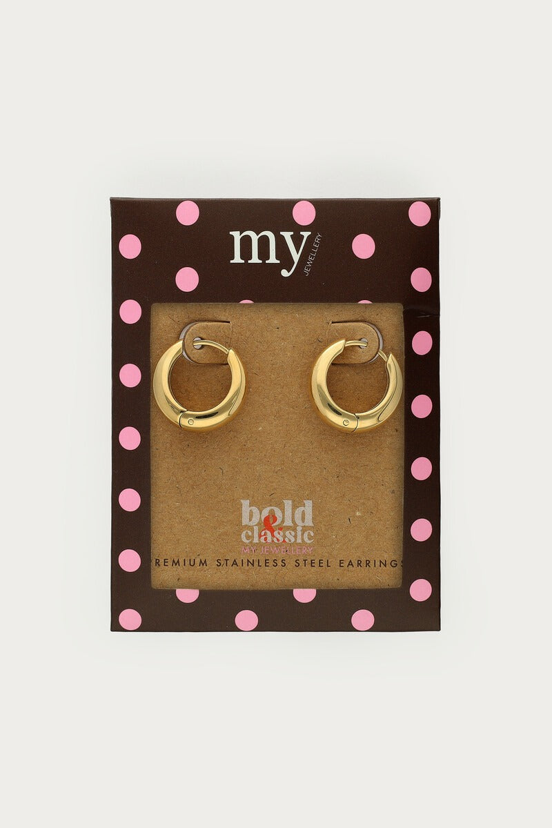 Bold oorringen chubby - My Jewellery
