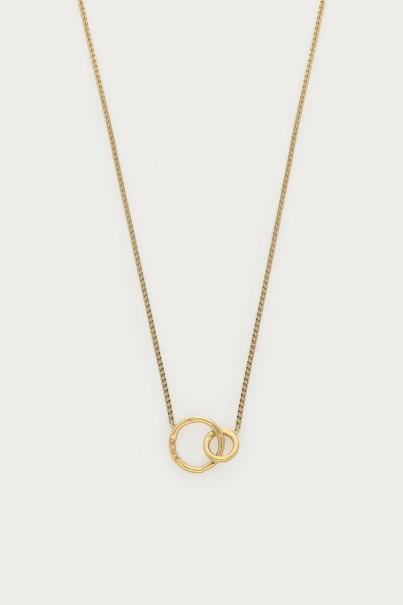 Bold minimalistische ketting met open cirkels - My Jewellery