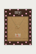 Bold minimalistische ketting met open cirkels - My Jewellery