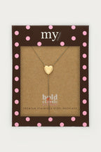 Bold minimalistische y-ketting met hartjes - My Jewellery