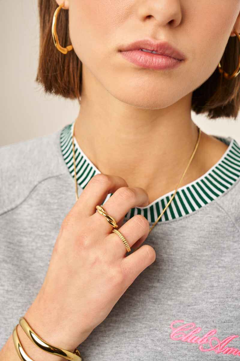 Bold ring met twist - My Jewellery
