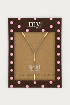 Bold y-ketting met tubes - My Jewellery