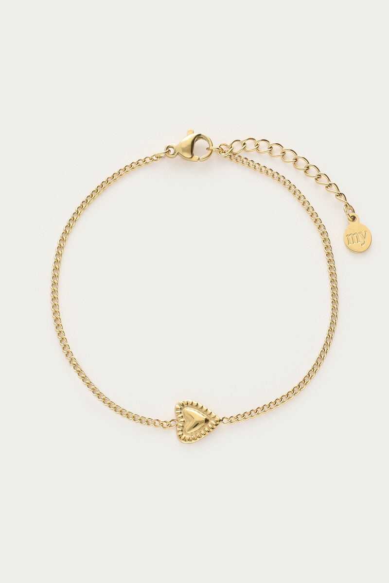 Armband met hartje - My Jewelley