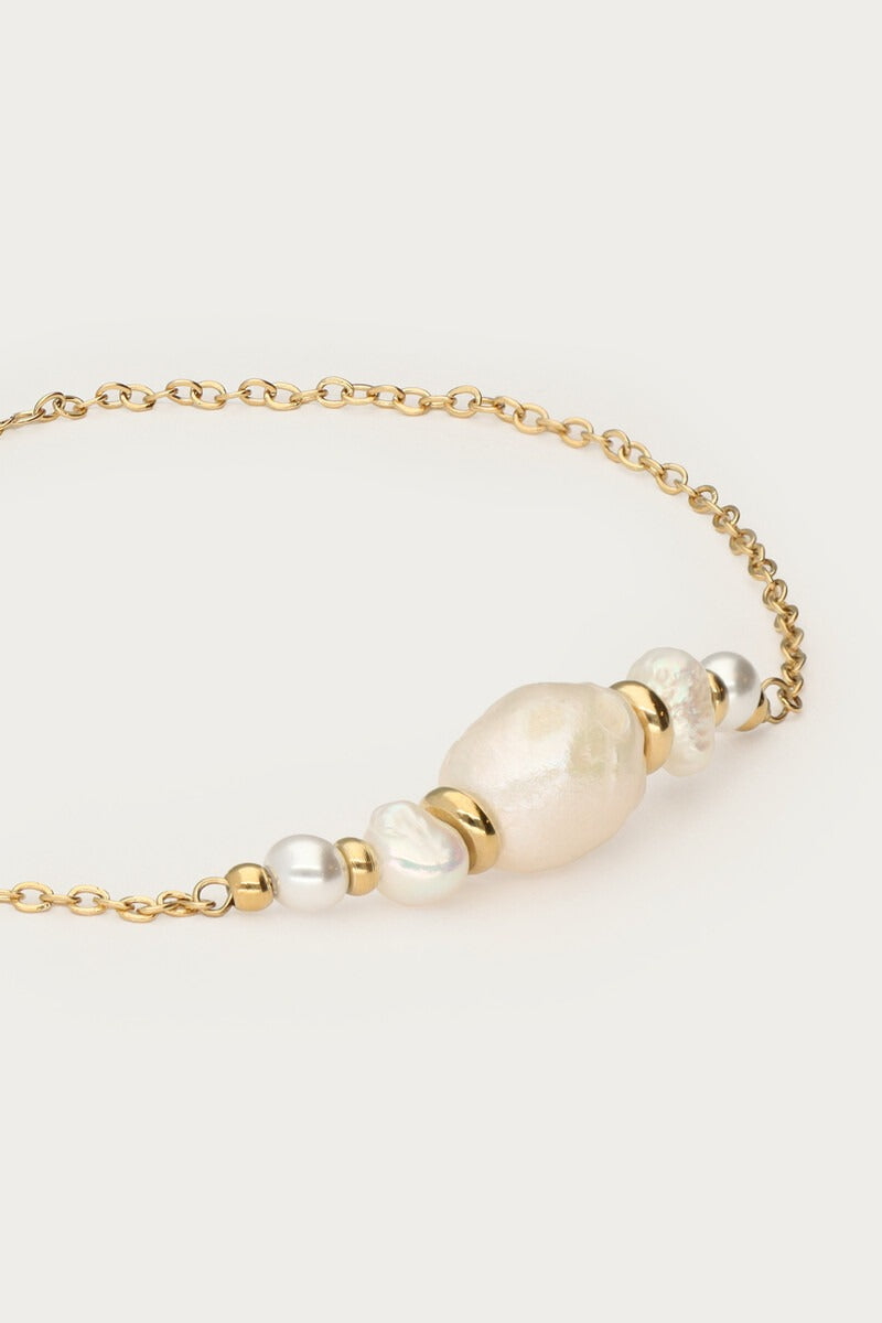 Armband met natuurlijke parels en kralen - My Jewellery