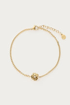 Armband met ranonkel bloem en imitatieparel - My Jewellery