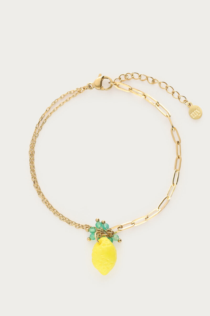 Ciao armband met citroen